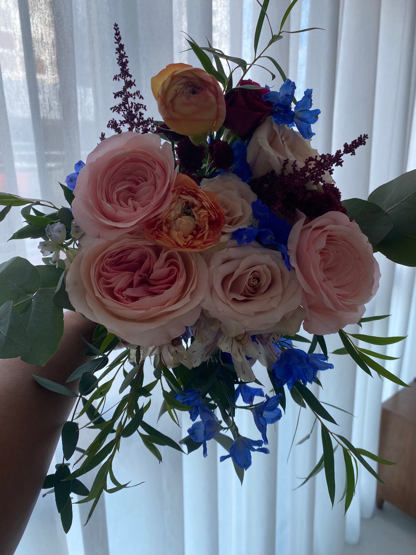 Cascading Bridal Bouquet