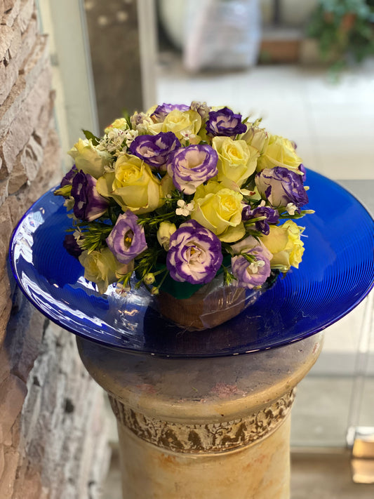 Greek Pillar Table Arrangement