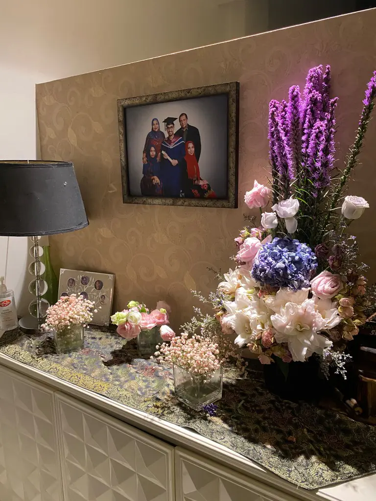 Floral work by Jaan Three Floristry & Weddings