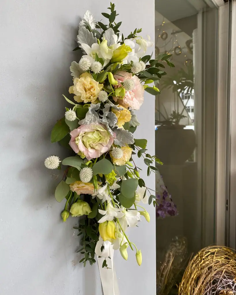 Floral work by Jaan Three Floristry & Weddings