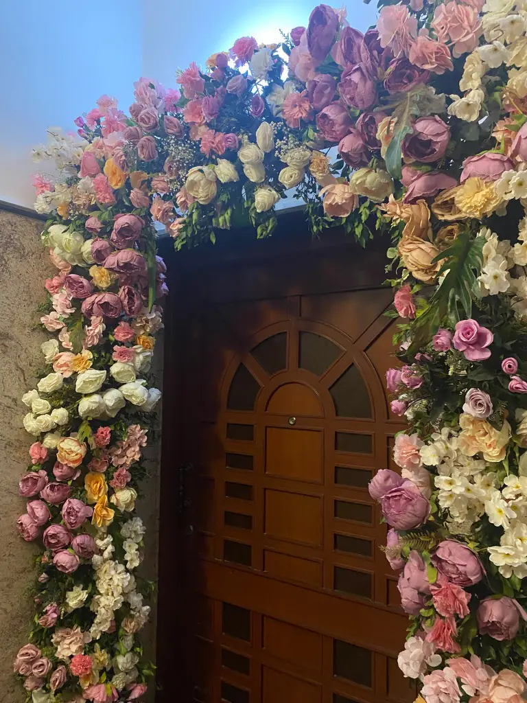 Floral work by Jaan Three Floristry & Weddings