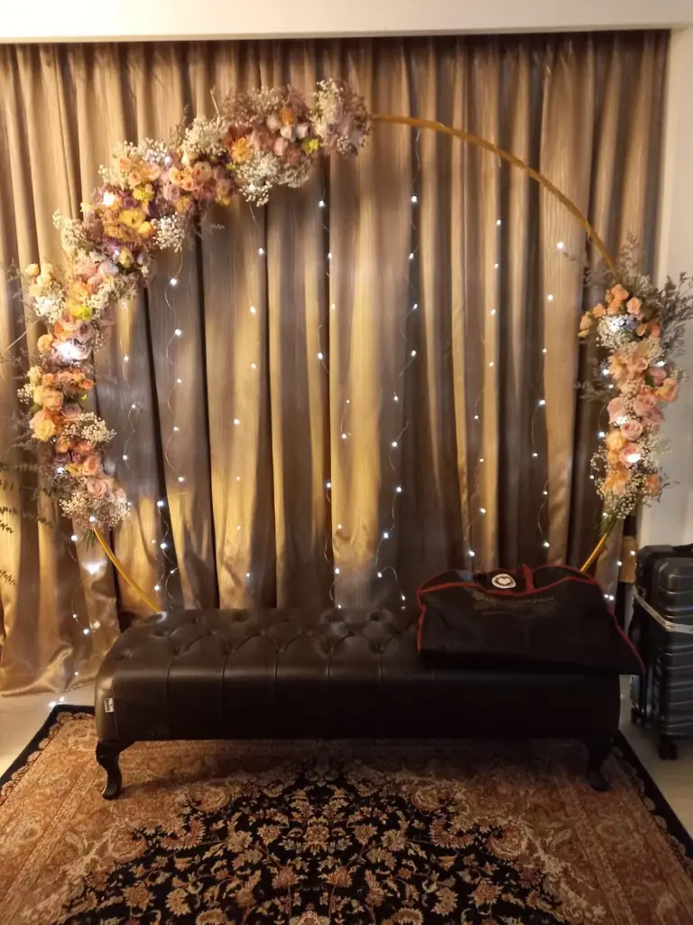 Floral work by Jaan Three Floristry & Weddings