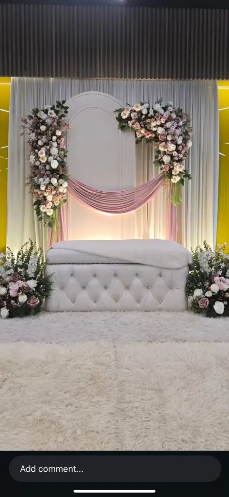 Floral work by Jaan Three Floristry & Weddings