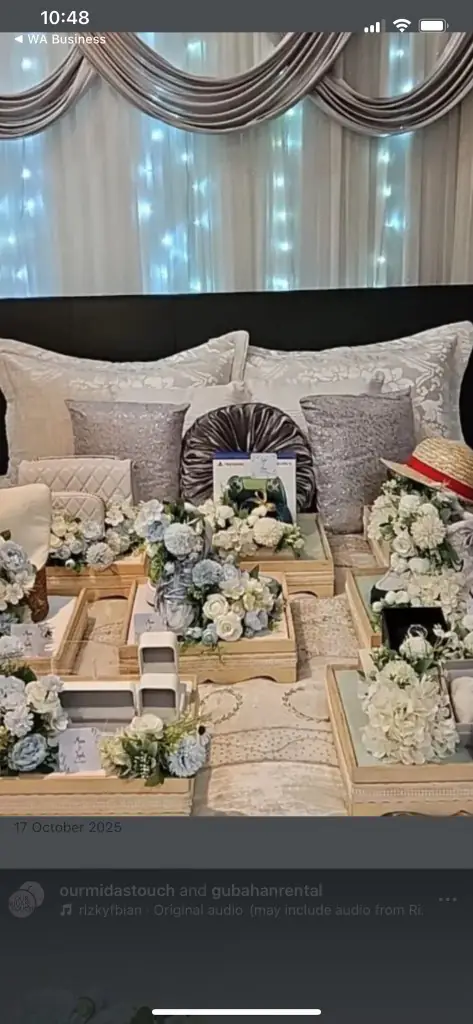 Floral work by Jaan Three Floristry & Weddings