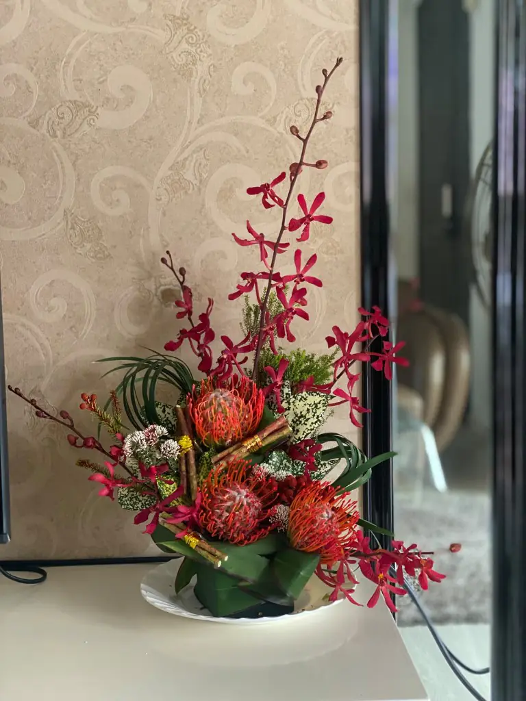 Floral work by Jaan Three Floristry & Weddings