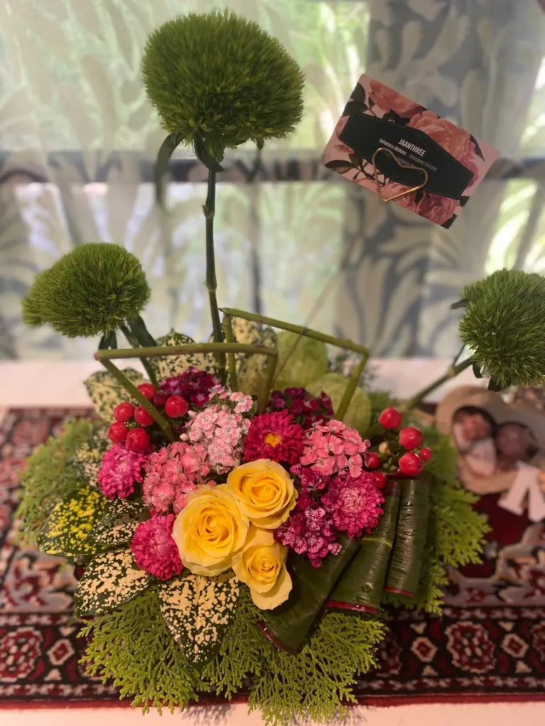 Floral work by Jaan Three Floristry & Weddings