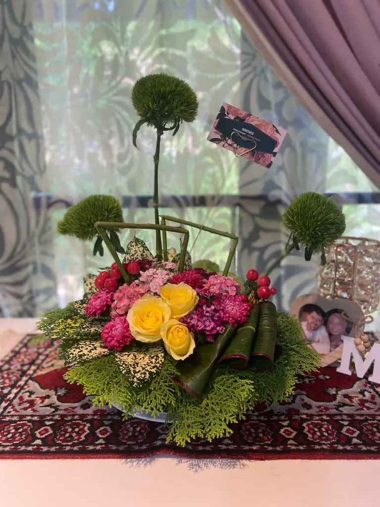 Floral work by Jaan Three Floristry & Weddings