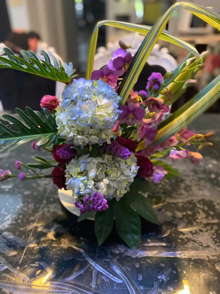 Floral work by Jaan Three Floristry & Weddings